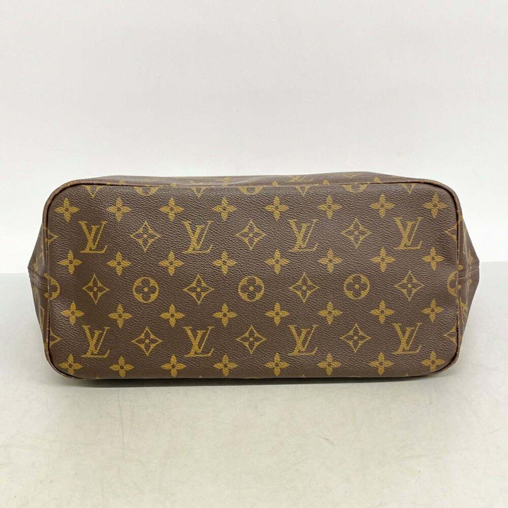 LOUIS VUITTON Brown Monogram Neverfull MM Tote Bag - Picture 3 of 11